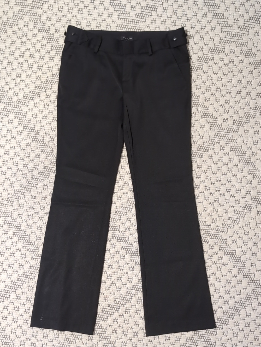 LIKE NEW KENNETH COLE BLACK WIDE LEG DRESS PANTS 12/31x34 ⭐️